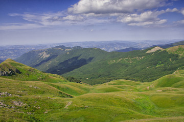 Immagine di un panorama montano